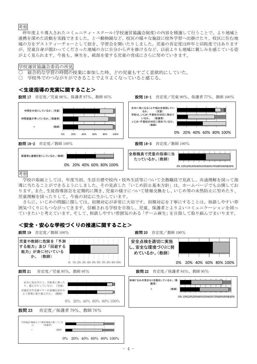 R７　学校評価(HP用）.pdfの4ページ目のサムネイル